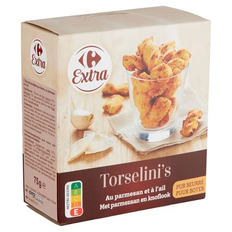 Extra Torselini s au Parmesan et à l Ail 75 g Carrefour Belgique