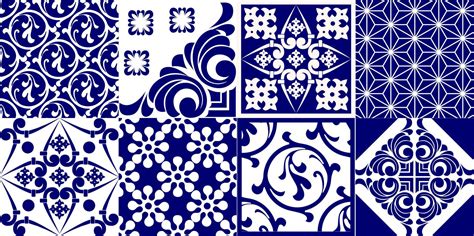 azulejo de mosaico sin costuras azulejo de cerámica de mayólica