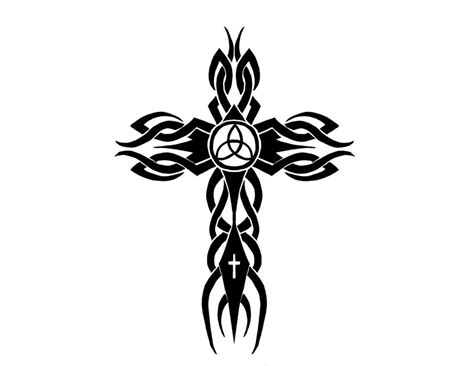 Tribal Cross Tattoo By Cortexcreative On Deviantart