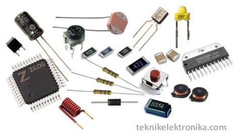 Jenis Jenis Komponen Elektronika Beserta Fungsi Dan Simbolnya
