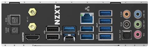 NZXT N7 B550 Black 4733mhz(OC) RGB M.2 Wi-Fi AM4 ATX Anakart, N7-B55XT-B1