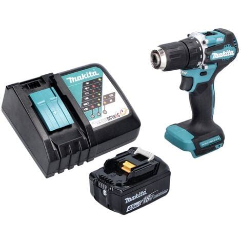 Makita DDF 487 RM1 Perceuse Visseuse Sans Fil 18 V 40 Nm Brushless 1x