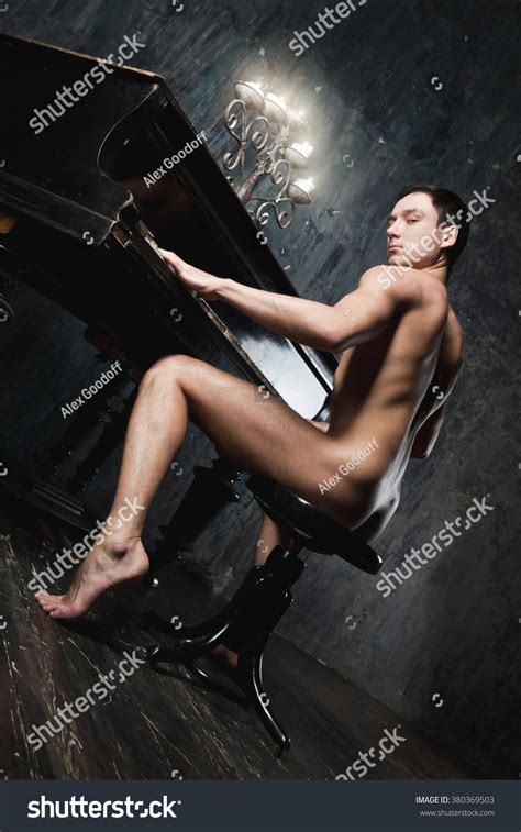 Naked Sexy Pianist Full Nude Playing Stock Photo Edit Now 380369503