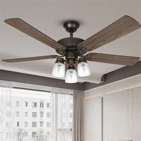 Ceiling Fan Light Glass Globes Shelly Lighting