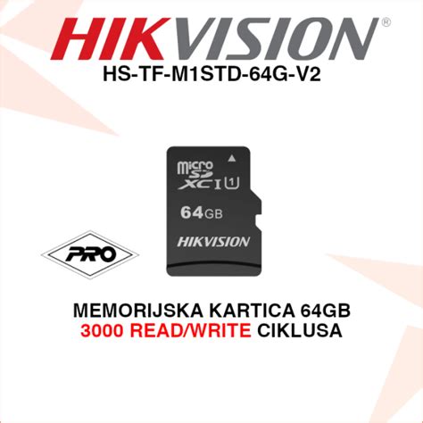 Hikvision Memorijska Kartica Hs Tf M Std G V Hikvision Hrvatska