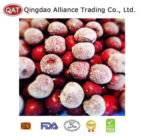 Natural Sweet Wild IQF Frozen Fresh Fruits Frozen Sweet Cherry With