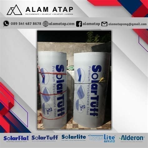 Jual Solarflat Solar Flat Solartuff Solid Flat Atap Bening Transparan 1