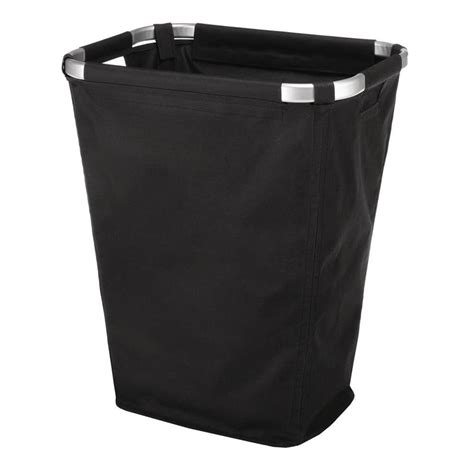 Whitmor Laundry Hamper In Black 63094673black The Home Depot