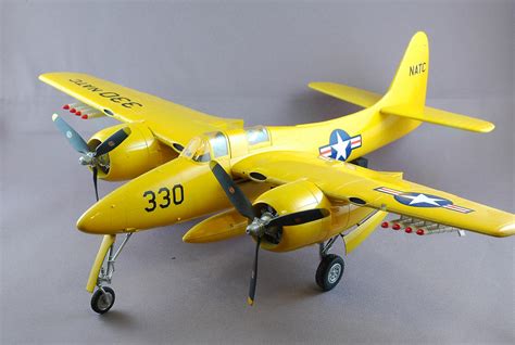 LS Plastic Model Military Aircrafts Collection: AMT ERTL Grumman F7F-2N ...