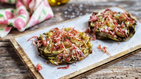 Flores De Alcachofas Con Jam N Una Receta Ideal Para Celebrar Su D A