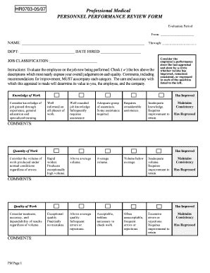 27 Printable Performance Review Form Templates Fillable Samples In