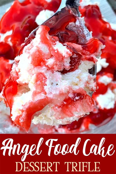 Angel Food Cake Dessert Trifle With Cherries Artofit