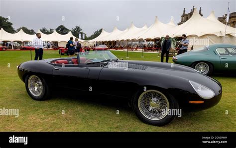 Jaguar E Type Eagle Speedster35EE On Show At Concours D Elegance Held