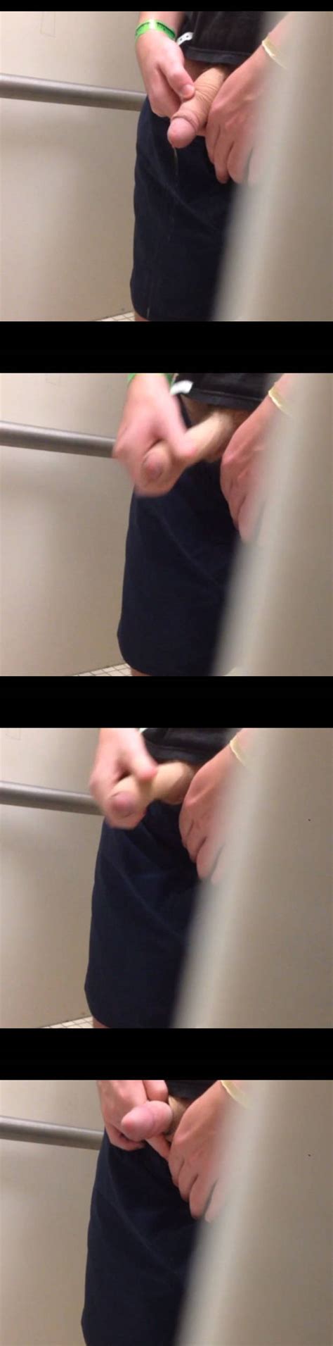 College Dude Peeing In Public Toilet Spycamfromguys Hidden Cams