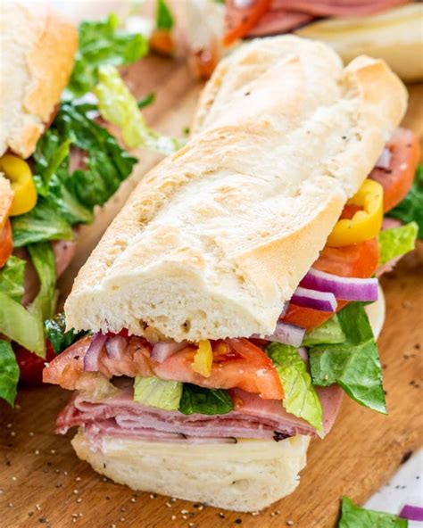 Italian Sub Sandwich - Jo Cooks