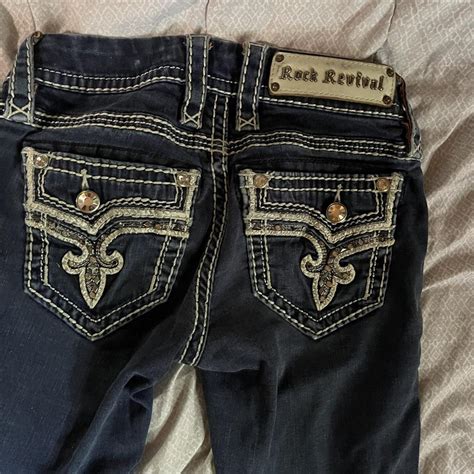 Message Before Buying Womens Rock Revival Jeans Size Depop