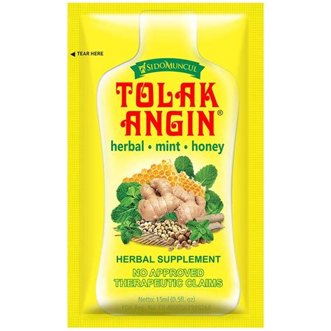 Tolak Angin Herbal Supplement 1 Sachet Watsons Philippines