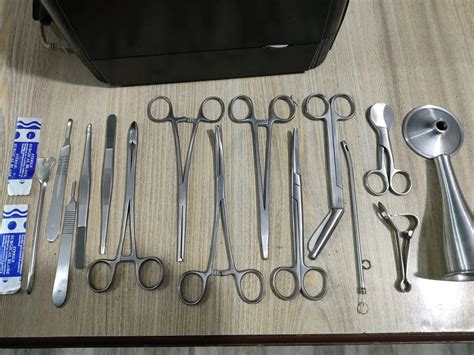 Basic Delivery Set Obstetrical Forceps Scissors Gynecology Surgical