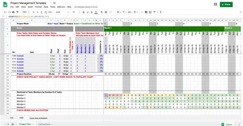 Free Work Plan Templates Examples In Word Sheets Docs