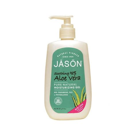 Jason Natural Soothing 98 Aloe Vera Moisturizing Gel 8 Oz 227 Grams Gel