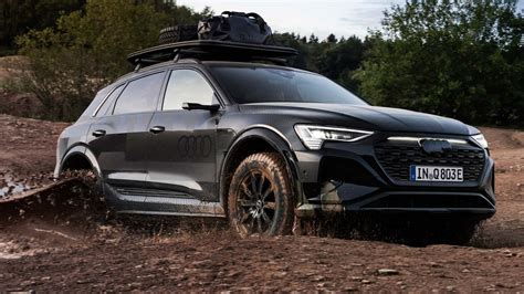 Audi Turns Q E Tron Into Dakar Racer Wannabe With