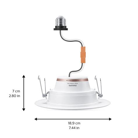 Philips 56 In 65watt Equivalent Color And Tunable White Dimmable Wi Fi Wiz Connected Remodel