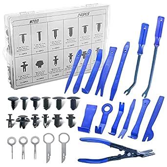 Amazon 19Pcs Trim Removal Tool And 240 PCS Car Retainer Clips Kit