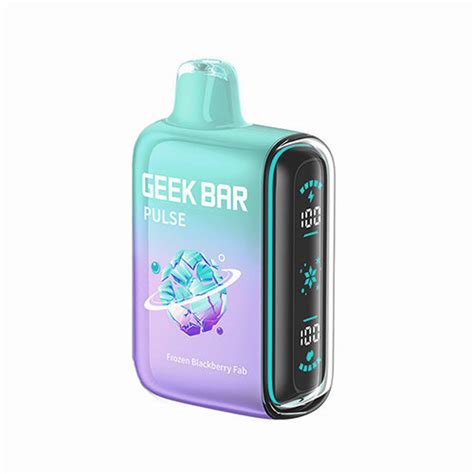 geek bar pulse  frozen blackberry fab disposable  vprsts