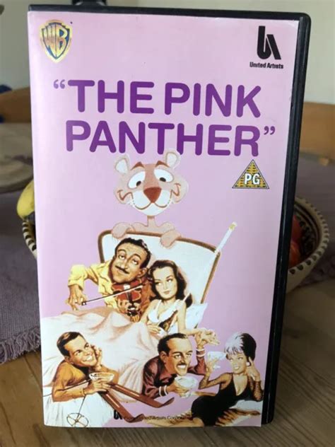 The Pink Panther Rare Vintage Vhs Video Tape Free Delivery Eur