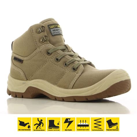 Safety Jogger Desert S1P High Cut Safety Shoes Work Boot Footwear Steel ...