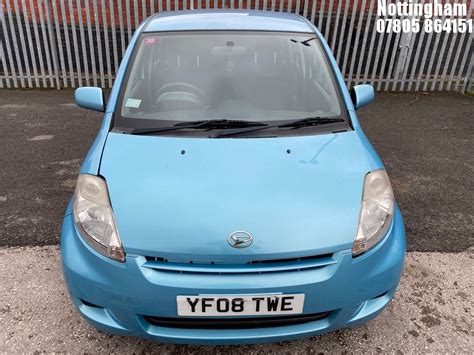 John Pye Vehicle Auctions Location Nottingham Daihatsu Sirion