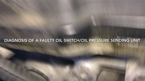 Chrysler Sebring V Diagnosis And Repair Of Oil Switch Oil Pressure