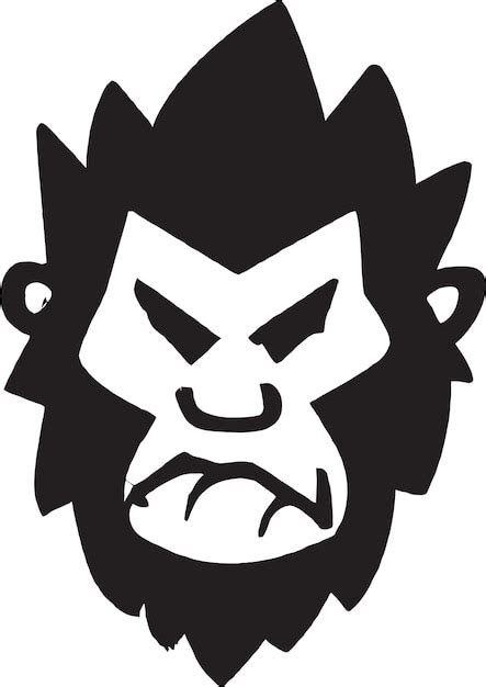 Premium Photo Wise Gorilla Logo Vector