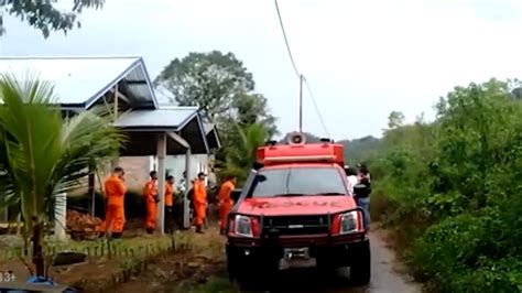 Tim Sar Gabungan Menuju Lokasi Kecelakaan Helikopter Rombongan Kapolda