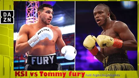 KSI VS Tommy Fury Full Fight KSI GOT ROBBED YouTube