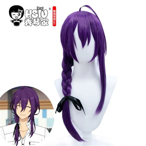 Hsiu Game Ensemble Stars Alkaloid Cosplay Ayase Mayoi Purple Braid