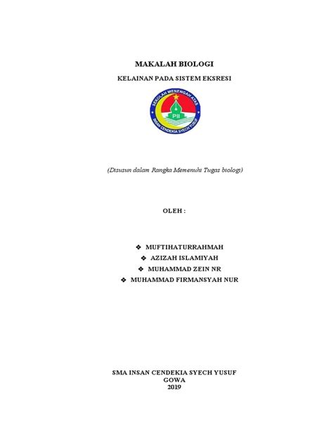 Makalah Biologi Pdf