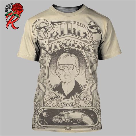 Bill Kirchen Armadillo Dream Come True Hot Lincoln Rod Gig Poster All Over Print Shirt Reverholic