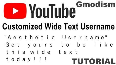 How to make your YouTube username Vaporwave Style Wide Text [Aesthetic ...