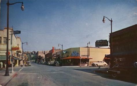 View of Downtown Martinez, CA Postcard