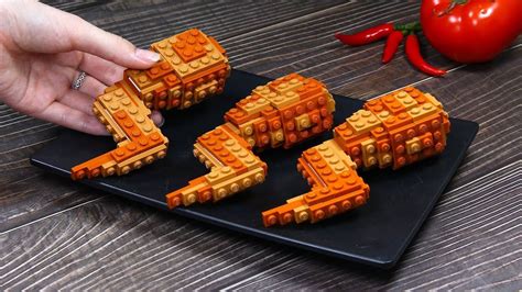 Stop Motion Chicken Wings Fries Grilling Lego The Creator Cooking