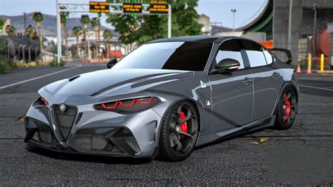 Alfa Romeo Giulia Quadrifoglio Fivem Grand Theft Auto Optimized