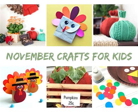 November Crafts For Kids Exciting Tutorials