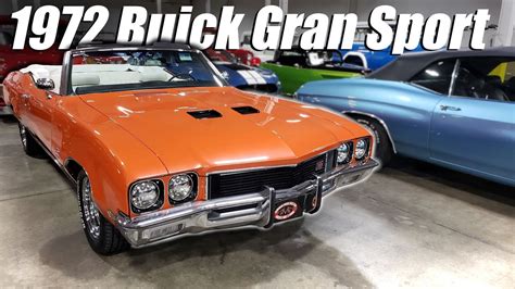 1972 Buick Gran Sport Convertible For Sale Vanguard Motor Sales 5387