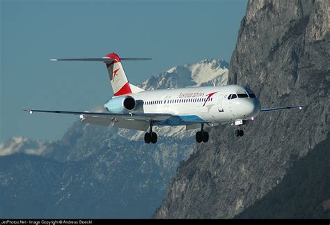 OE LVB Fokker 100 Austrian Arrows Andreas Stoeckl JetPhotos