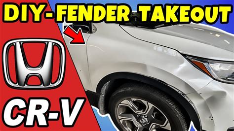 DIY 2017 2018 2019 2020 Honda CRV Fender Removal Takeout YouTube