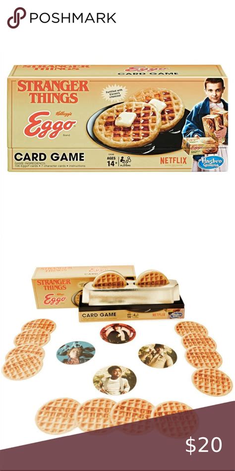 Stranger Things Eggo Card Game Card Games Stranger Things Eggo