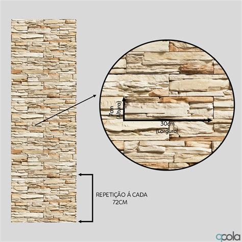 Papel De Parede Pedras Canjiquinha 05 Qcola