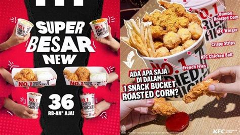 Katalog Promo KFC Hari Ini 27 Januari 2024 Paket Super Besar Hanya Rp