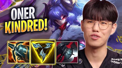 ONER CHILLING WITH KINDRED T1 Oner Plays Kindred JUNGLE Vs Nidalee